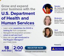 Grow and expand your business with the U.S. Department of Health and Human Services