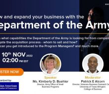 Grow and expand your business with the Department of the Army