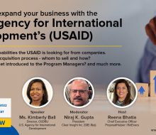 Grow and expand your business with the U.S. Agency for International Development’s (USAID)